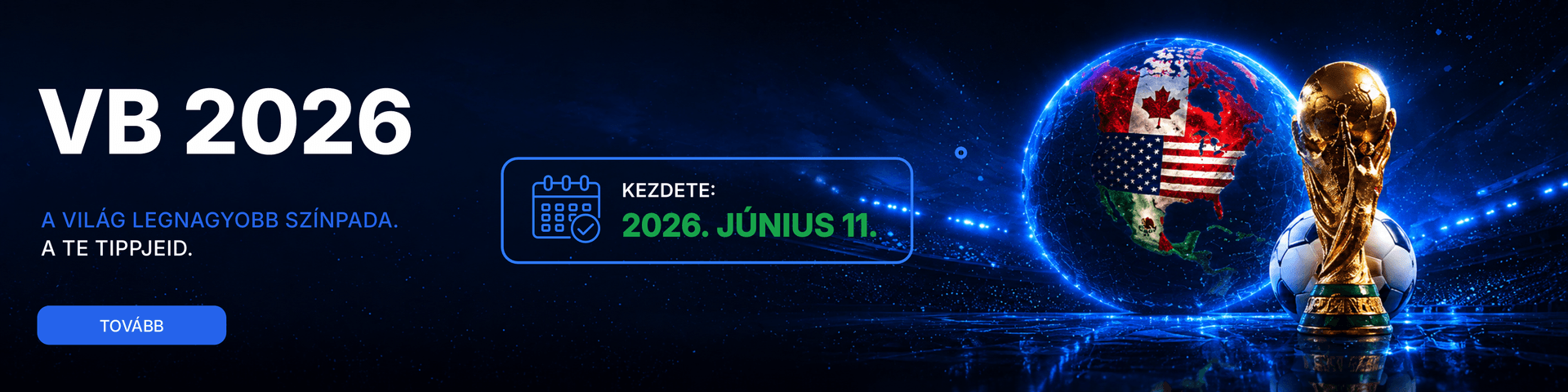 Az XPECT indulása – FIFA Világbajnokság 2026
